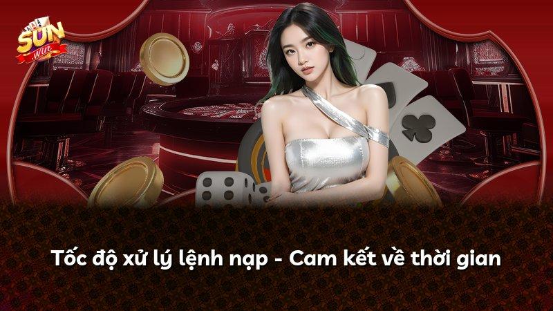 Tốc độ xử lý lệnh nạp - Cam kết về thời gian